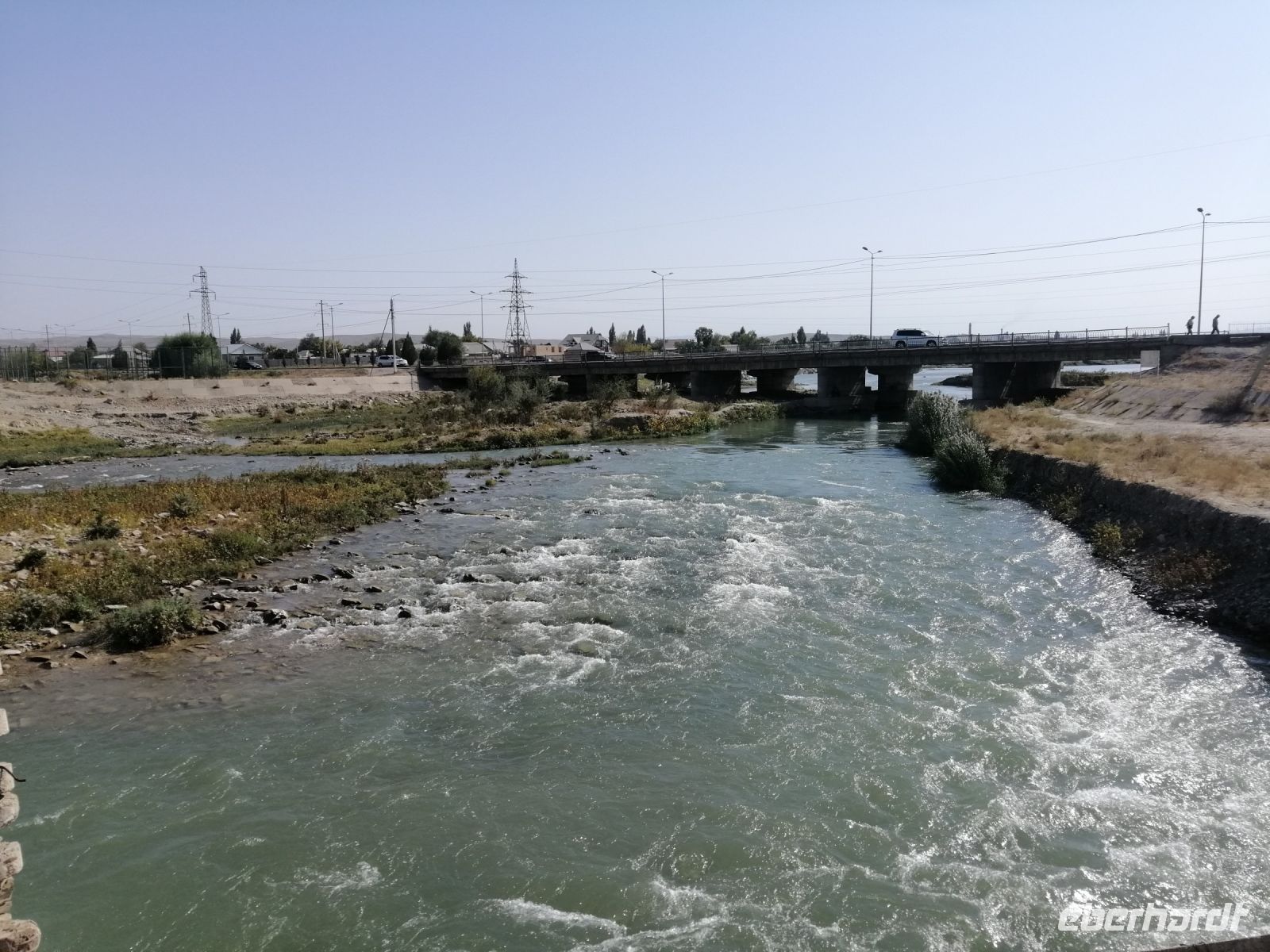 Fotostopp am Fluss Talas