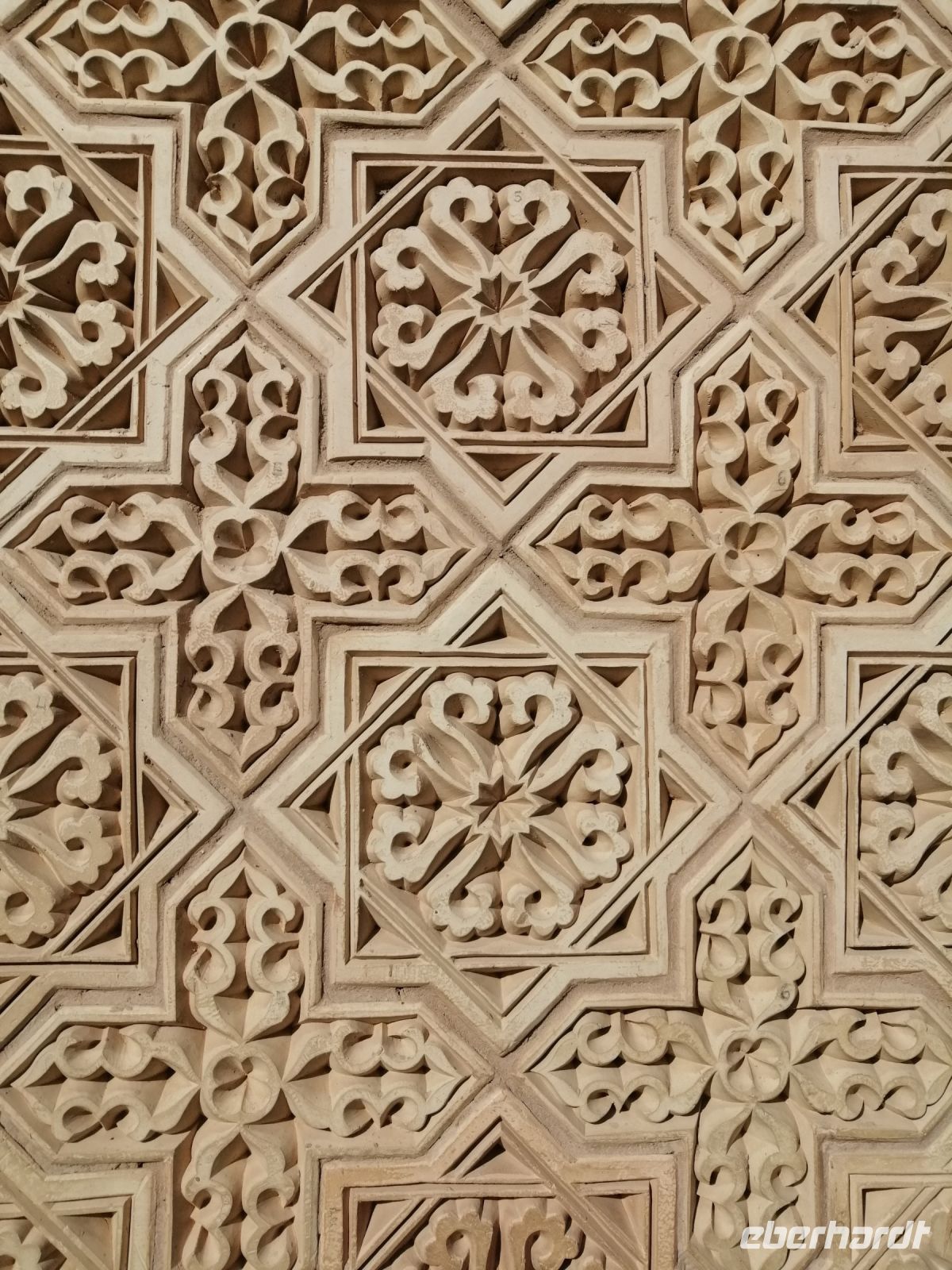 Außenwand des Mausoleums Aischa-Bibi