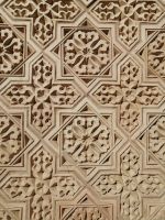 Außenwand des Mausoleums Aischa-Bibi