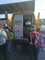 Geldwechsel an der Grenze nach Usbekistan