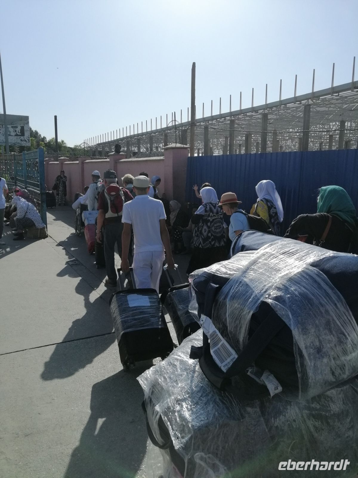 Grenzübergang nach Usbekistan