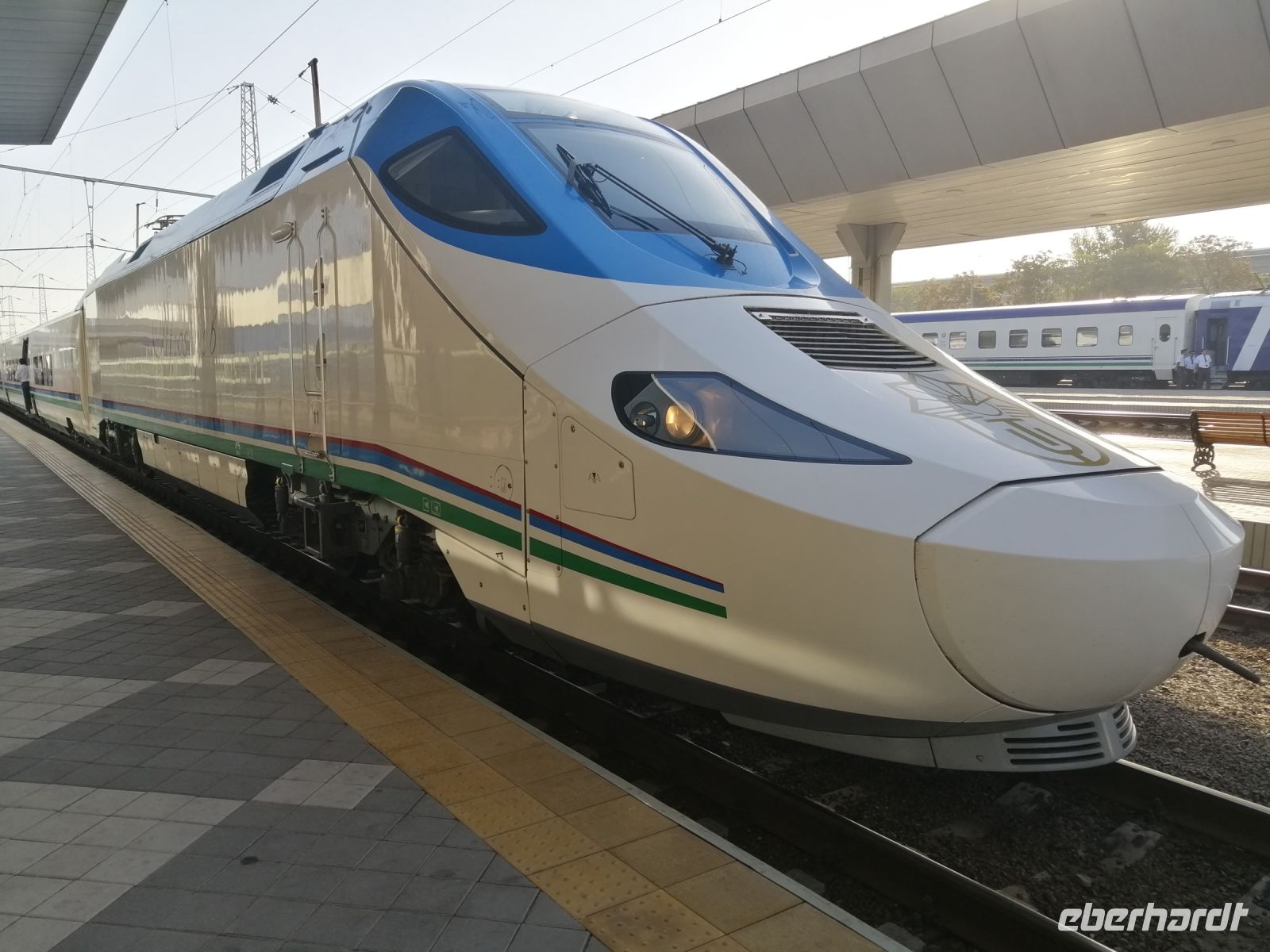 Fahrt mit dem Schnellzug 