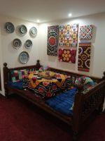 Dekoration in unserem Hotel in Samarkand