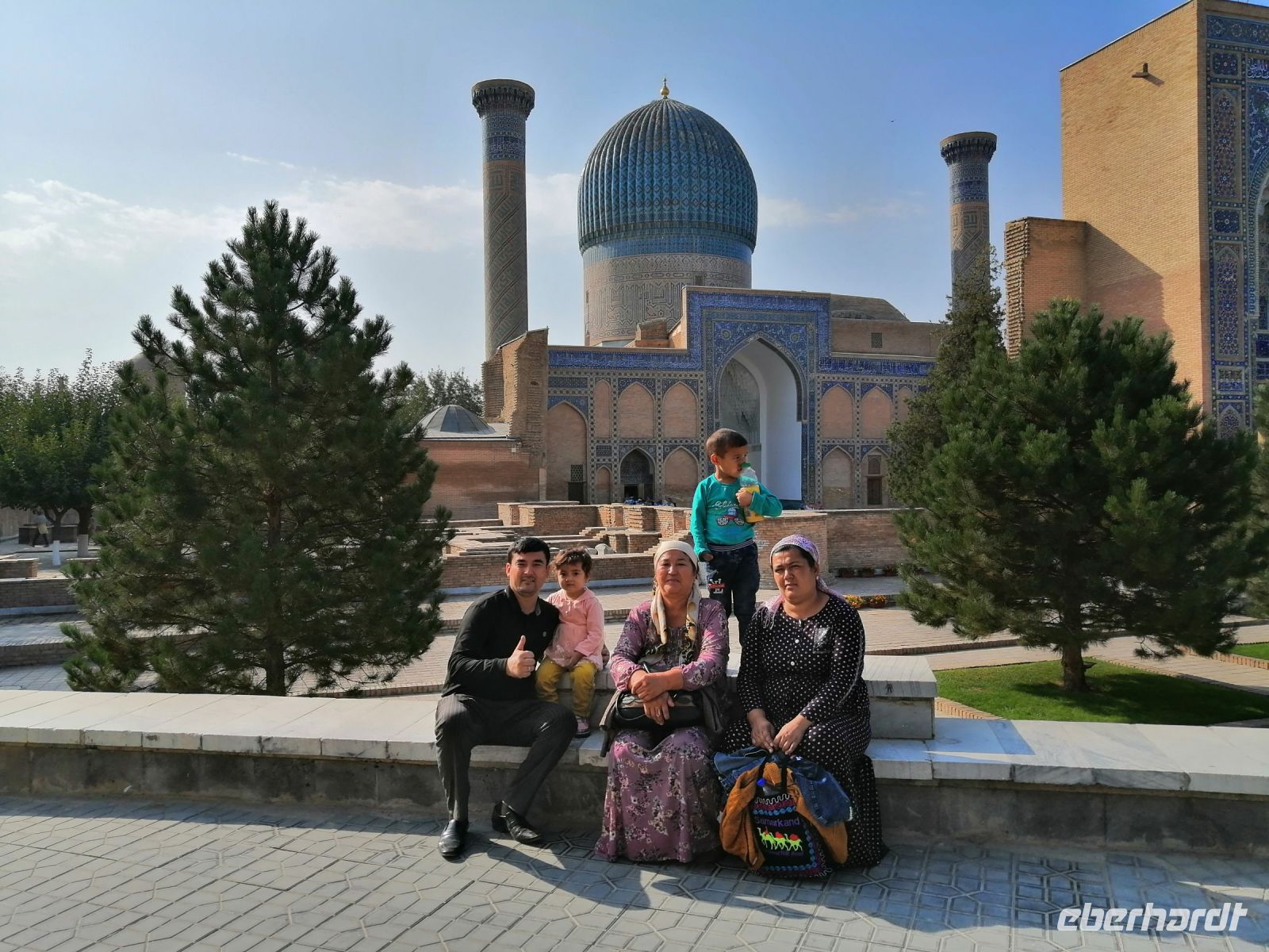 Stadtbesichtigung in Samarkand, Amir-Timur-Mausoleum (Gur Emir)
