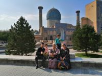 Stadtbesichtigung in Samarkand, Amir-Timur-Mausoleum (Gur Emir)