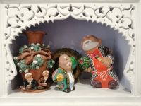 Dekoration in unserem Hotel in Samarkand