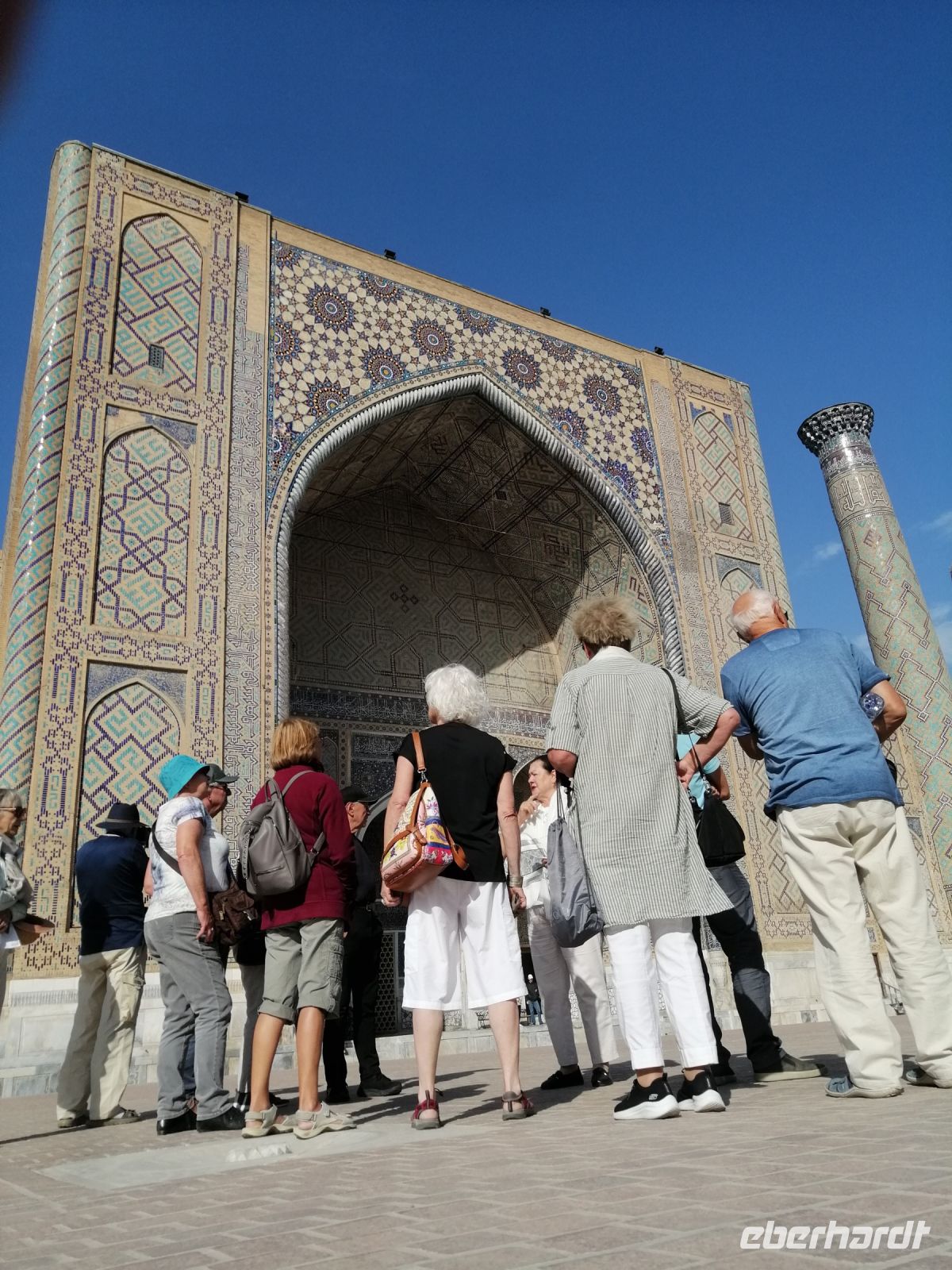 Registan-Platz in Samarkand, Ulugbek-Medresse