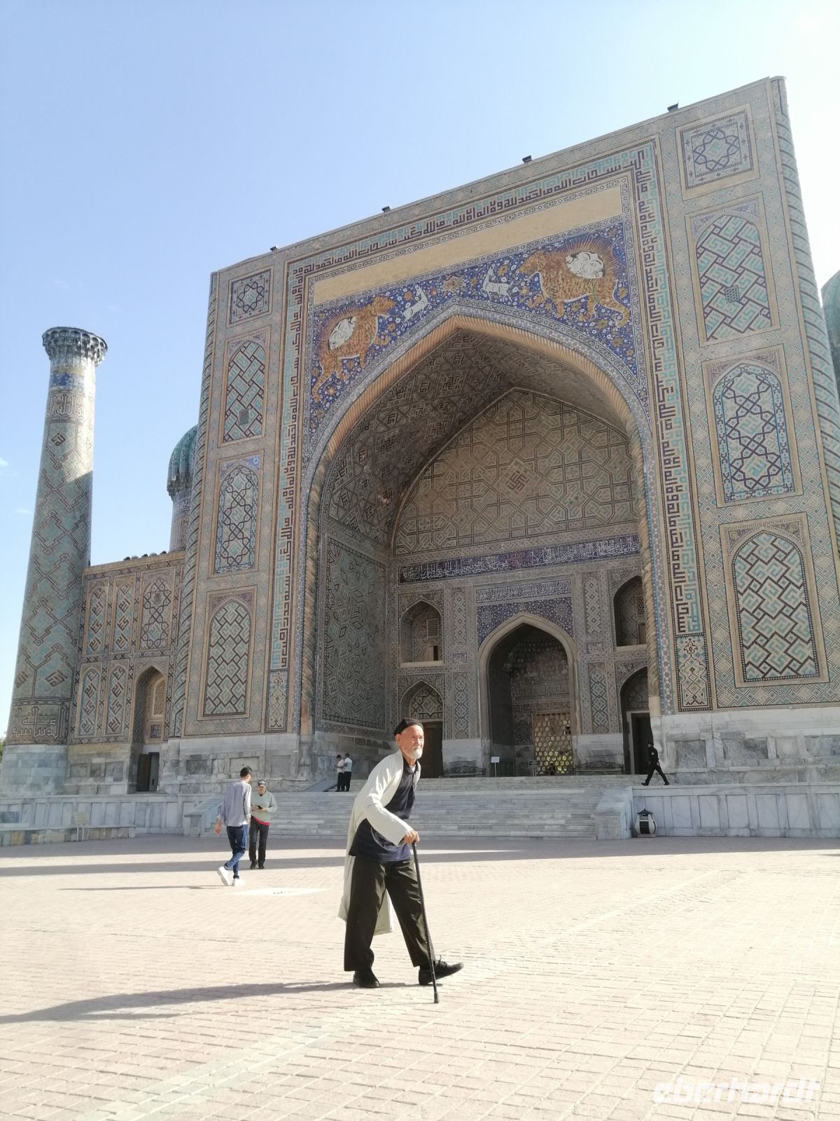 Registan-Platz in Samarkand, Scher-Dor-Medresse