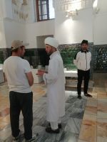 ein Mufti in der Ulugbek-Medresse