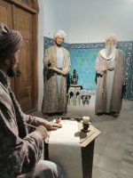 Ausstellung in der Ulugbek-Medresse