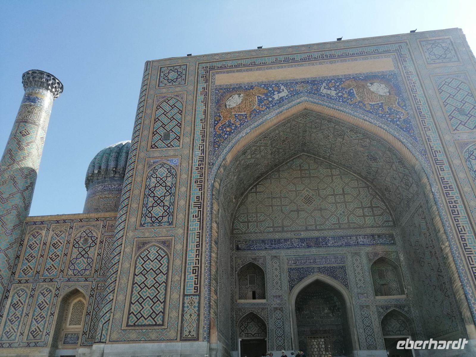 Registan-Platz in Samarkand, Scher-Dor-Medresse
