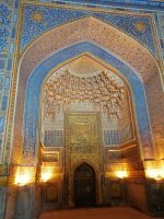 Registan-Platz in Samarkand, Tila-Kari-Moschee