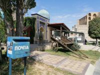 auf dem Weg zur Bibi-Khanim-Moschee