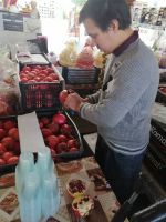 Buntes Treiben auf dem Siab-Basar, Samarkand
