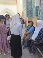 Besichtigung der Nekropole Shohizinda, Samarkand