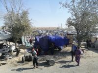 Impressionen aus dem Reisebus auf dem Weg von Samarkand nach Schachrisabs