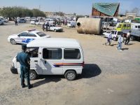 Impressionen aus dem Reisebus auf dem Weg von Samarkand nach Schachrisabs
