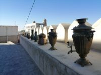 Samowar-Händler in der Ark-Zitadelle, Buchara