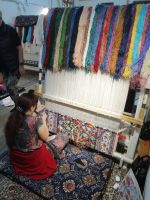 Besichtigung eines Teppichladens mit einer Vorführung, Buchara