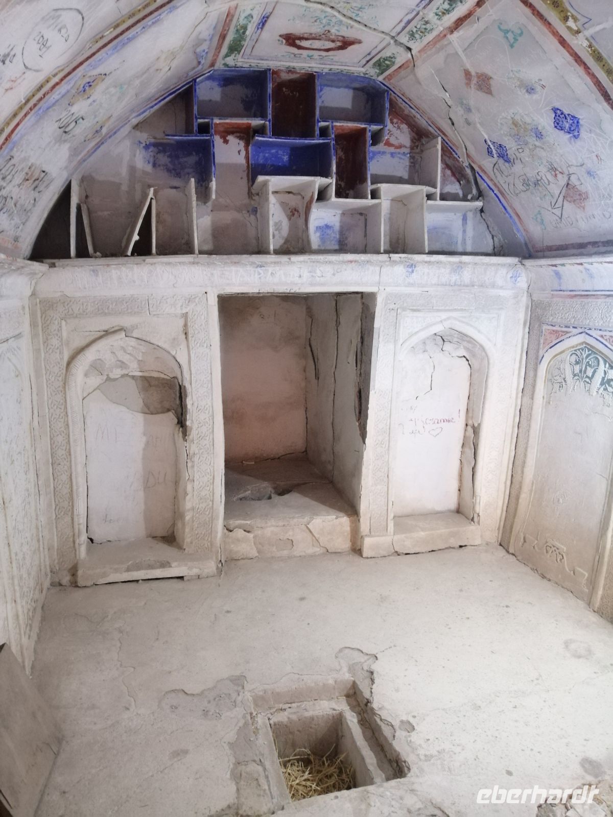 Eine Studenten-Zelle in der Abdulasischana-Medresse, Buchara