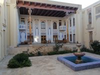 Hof des Hotels in Buchara