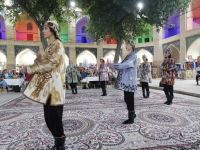 Folkloreabend in der Nodir Devon Begi Medresse, Buchara