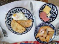 Frühstück in Chiwa