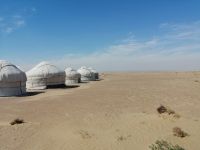 Ankunft Ayaz-Kala, Jurtencamp