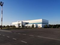 Flughafen in Urgentsch, Abflug nach Istanbul