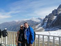 zwei Kollegen: Lena und Andrej