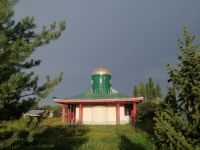 Dunganen-Moschee im Dorf Irdyk