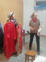 zu Besuch bei Dunganen, Dorf Irdyk