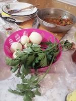 zu Besuch bei Dunganen zum Abendessen, Dorf Irdyk