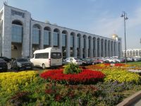 Stadtrundgang durch Bischkek: im Zentrum der Stadt