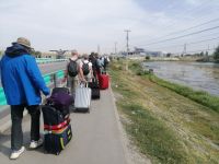 Grenzübergang nach Kasachstan, Korday
