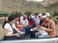 Wanderung durch den Charyn-Canyon, Rücktransfer der Wanderer