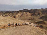 Rückkehr von der Wanderung durch den Charyn-Canyon