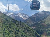 südlich von Almaty ist der Trans-Ili Alatau: Schymbulak &ndash; &copy; Andrey Kulikov (Eberhardt TRAVEL)
