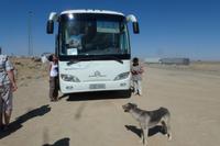Unser Bus in Usbekistan