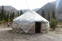 Jurte in Kirgisistan