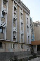 Haus mit typischer Baumwollverzierung