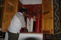 in der Synagoge in Buchara