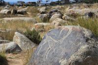 Felszeichnungen von Cholpon Ata