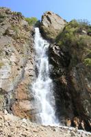 in der Turgen-Schlucht - am kleinen Wasserfall
