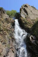 in der Turgen-Schlucht - am kleinen Wasserfall