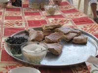 Fahrt nach Samarkand - Besuch einer Bauernfamilie