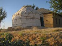 Fahrt nach Samarkand - Besuch einer Bauernfamilie