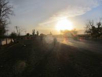 auf dem Weg zum Issyk Kul See