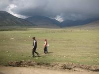 auf dem Weg nach Karakol