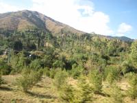 in der Medeo-Schlucht